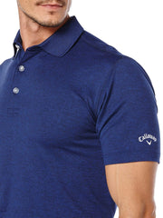 Big & Tall Performance Heathered Polo-Polos-Blueprint Heather-1X-Callaway Apparel