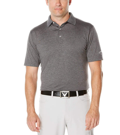 Big & Tall Performance Heathered Polo Polos Castlerock Heather / 1X