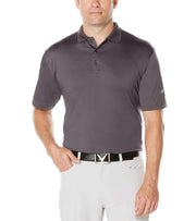 Big & Tall Performance Solid Polo Polos Asphalt / 1X