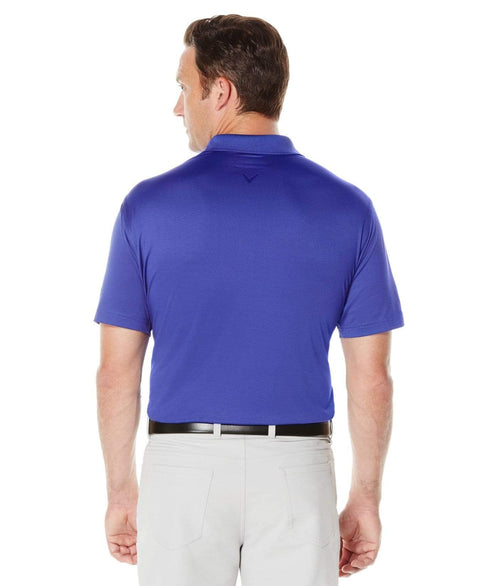 Big & Tall Performance Solid Polo Polos Clematis Blue / 1X