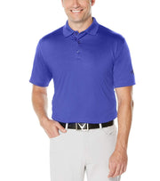 Big & Tall Performance Solid Polo Polos Clematis Blue / 1X