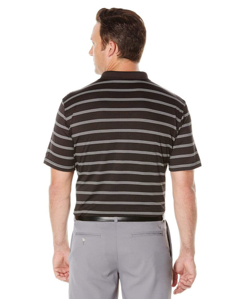 Big & Tall Performance Stripe Polo Polos