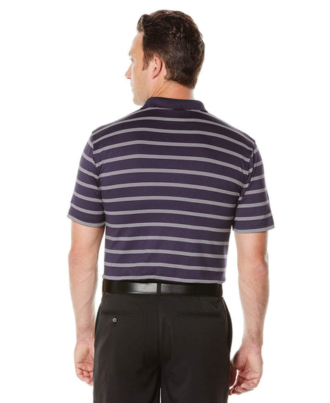 Big & Tall Performance Stripe Polo Polos