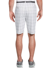 Big & Tall Plaid Stretch Short-Shorts-Callaway