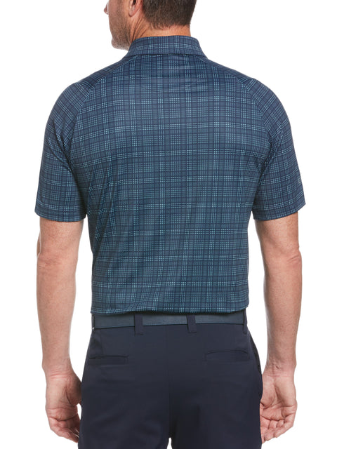 Big & Tall Printed Marled Golf Polo-Polos-Callaway