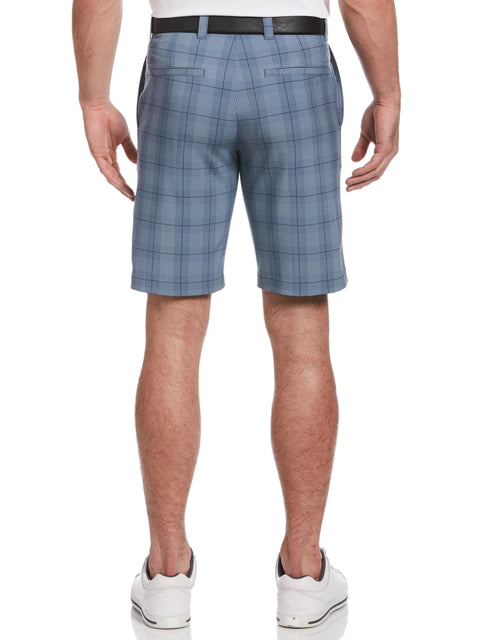 Big & Tall Printed Plaid Short-Shorts-Callaway