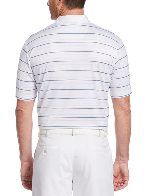 Big & Tall Printed Refined Stripe Polo-Polos-Callaway