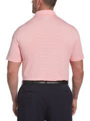 Big & Tall Fine Line Stripe Polo-Polos-Callaway