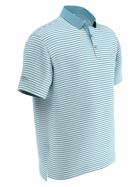 Big & Tall Refined 3-Color Stripe Polo-Polos-Callaway