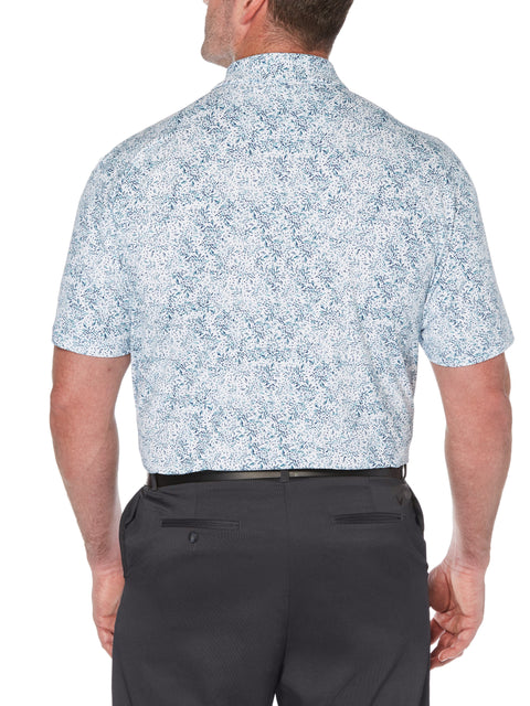 Big & Tall Roadmap Texture Print Polo-Polos-Callaway