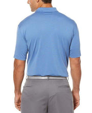 Big & Tall Soft Micro-Stripe Polo with Chevron-Polos-Callaway