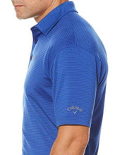 Big & Tall Soft Micro-Stripe Polo with Chevron-Polos-Surf The Web-1X-Callaway