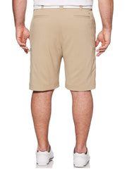 Big & Tall Stretch Solid Cargo Short with Active Waistband Shorts