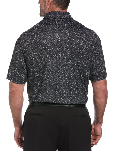 Big & Tall Swing Tech™ Ventilated Layered Print Polo-Polos-Callaway