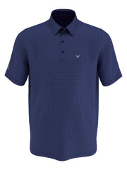 Big & Tall Swing Tech Tattersall Golf Polo Shirt-Polos-Peacoat-4XLT-Callaway