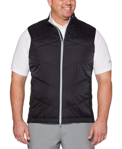 Big & Tall Thermal Performance Quilted Vest Jackets Caviar / 1X