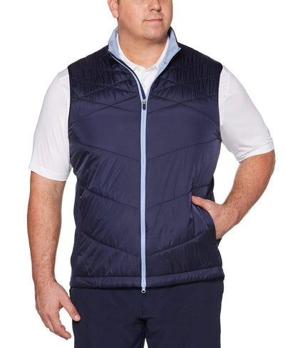 Big & Tall Thermal Performance Quilted Vest Jackets Peacoat / 2X