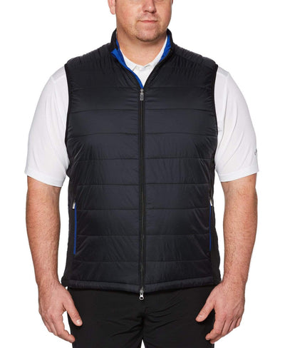 Big & Tall Thermal Puffer Vest Jackets Caviar / 2X