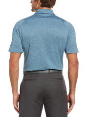 Big & Tall Ventilated Heather Jacquard Golf Polo-Polos-Callaway