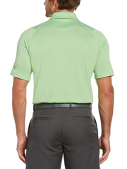 Big & Tall Ventilated Heather Jacquard Golf Polo-Polos-Callaway