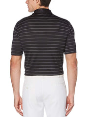 Big & Tall Ventilated Stripe Polo-Polos-Callaway Apparel