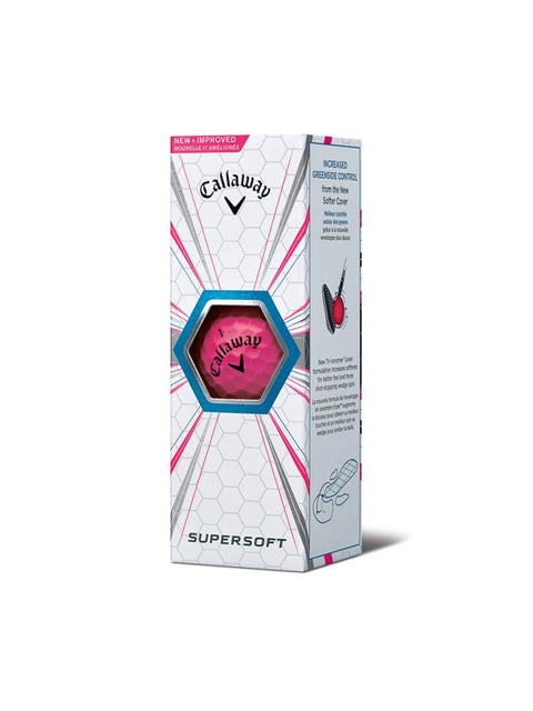 Callaway Supersoft Pink Golf Balls Gift With Purchase Cabaret / NS