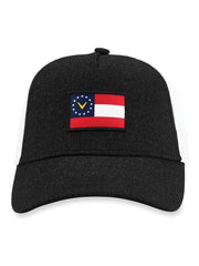 Georgia Trucker Hat-Hats-Black/White-NS-Callaway