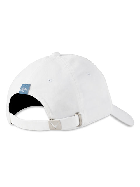 Heritage Twill Hat-Hats-White/Blue-NS-Callaway