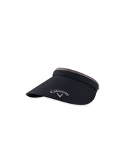 Large Brim Clip Visor-Hats-Black-NS-Callaway