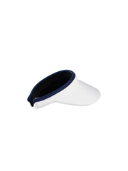 Large Brim Clip Visor-Hats-White-NS-Callaway