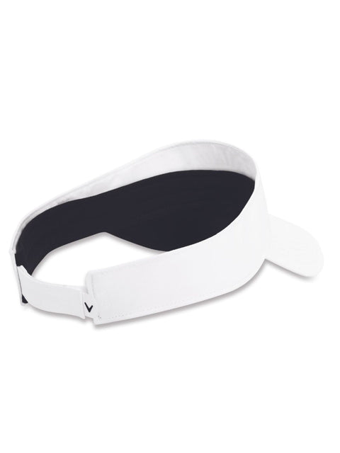 Liquid Metal Visor-Hats-White/Black-NS-Callaway