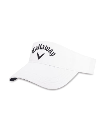 Liquid Metal Visor-Hats-White/Black-NS-Callaway