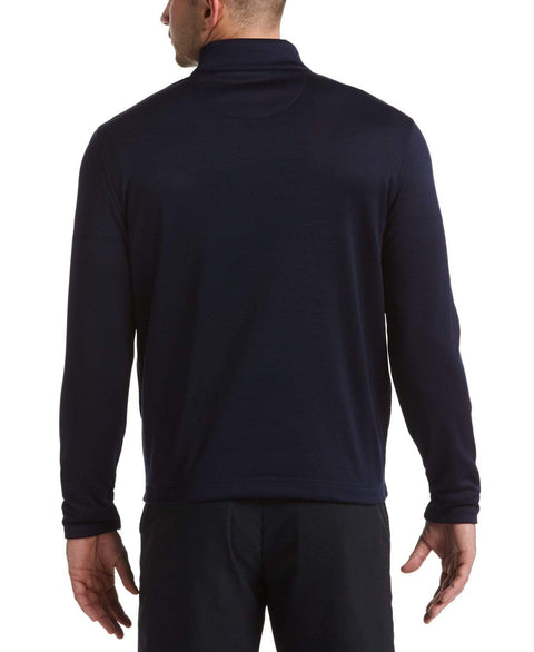 Mens 1/4 Zip Front Ottoman Pullover-Jackets-Callaway Apparel