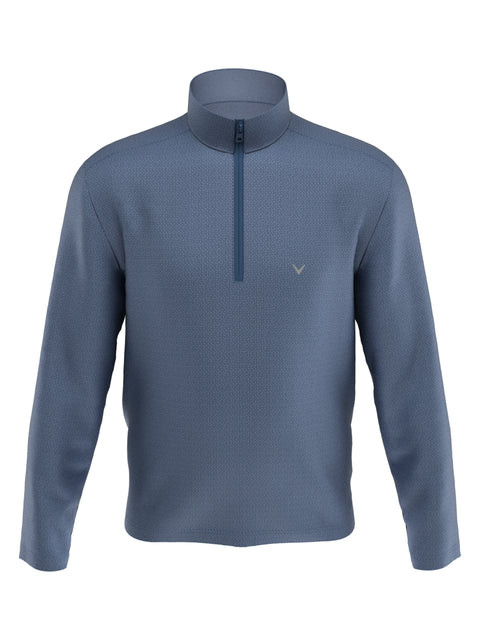 Mens Quarter Zip Lightweight Pullover-Jackets-Real Teal-M-Callaway