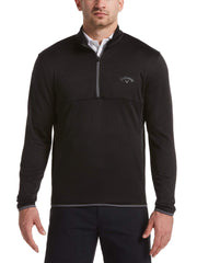 Mens 1/4 Zip Waffle Pullover-Jackets-Caviar-L-Callaway Apparel