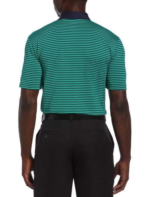 Mens 3-Color Stripe Golf Polo Shirt-Polos-Callaway