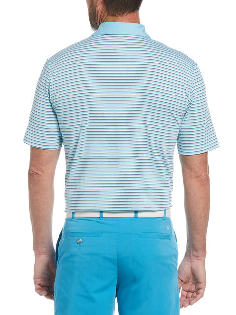 Mens 3-Color Stripe Golf Polo-Polos-Callaway