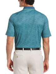 Mens Allover Printed Golf Polo-Polos-Callaway