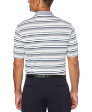 Mens Birdseye Stripe Polo Polos