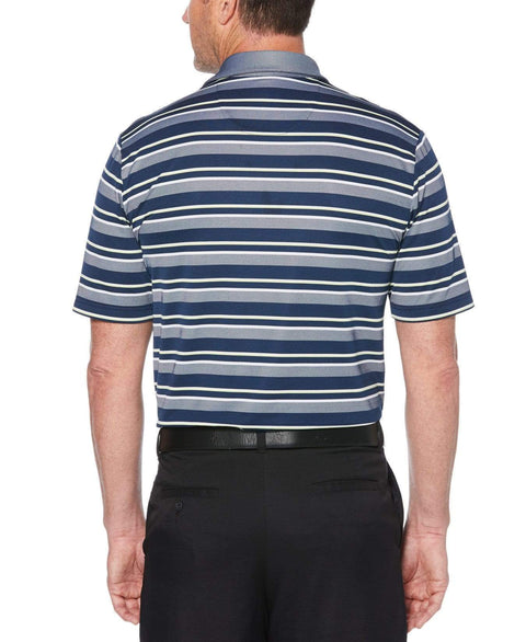 Mens Birdseye Stripe Polo Polos