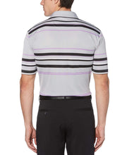 Mens Birdseye Stripe Polo Polos