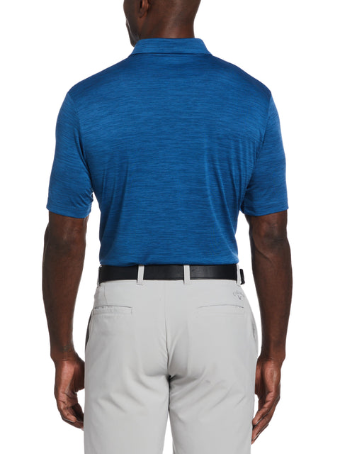 BROKEN STRIPE POLO (Blueberry Pancake) 