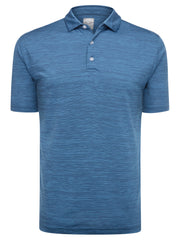 BROKEN STRIPE POLO (Blueberry Pancake) 