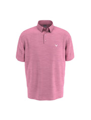 Mens Broken Stripe Polo Polos Prism Pink / M