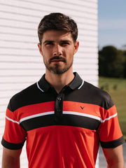 Mens Callaway X Chest Block Polo-Polos-Callaway Apparel