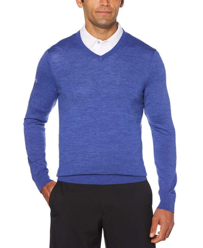 Mens Callaway X Merino Blend Sweater Sweaters Royal Blue Heather / XL