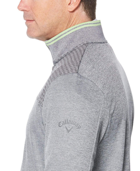 Mens Callaway X Printed Fleece 1/4 Zip Pullover Jackets