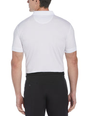 X Series Solid Ribbed Polo (Bright White) 