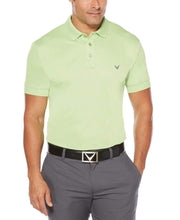 Mens Callaway X Solid Polo II Polos Opaline Green / XXL