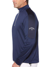 Mens Callaway X Thermal Heathered Waffle Fleece Mid-Layer-Jackets-Callaway Apparel